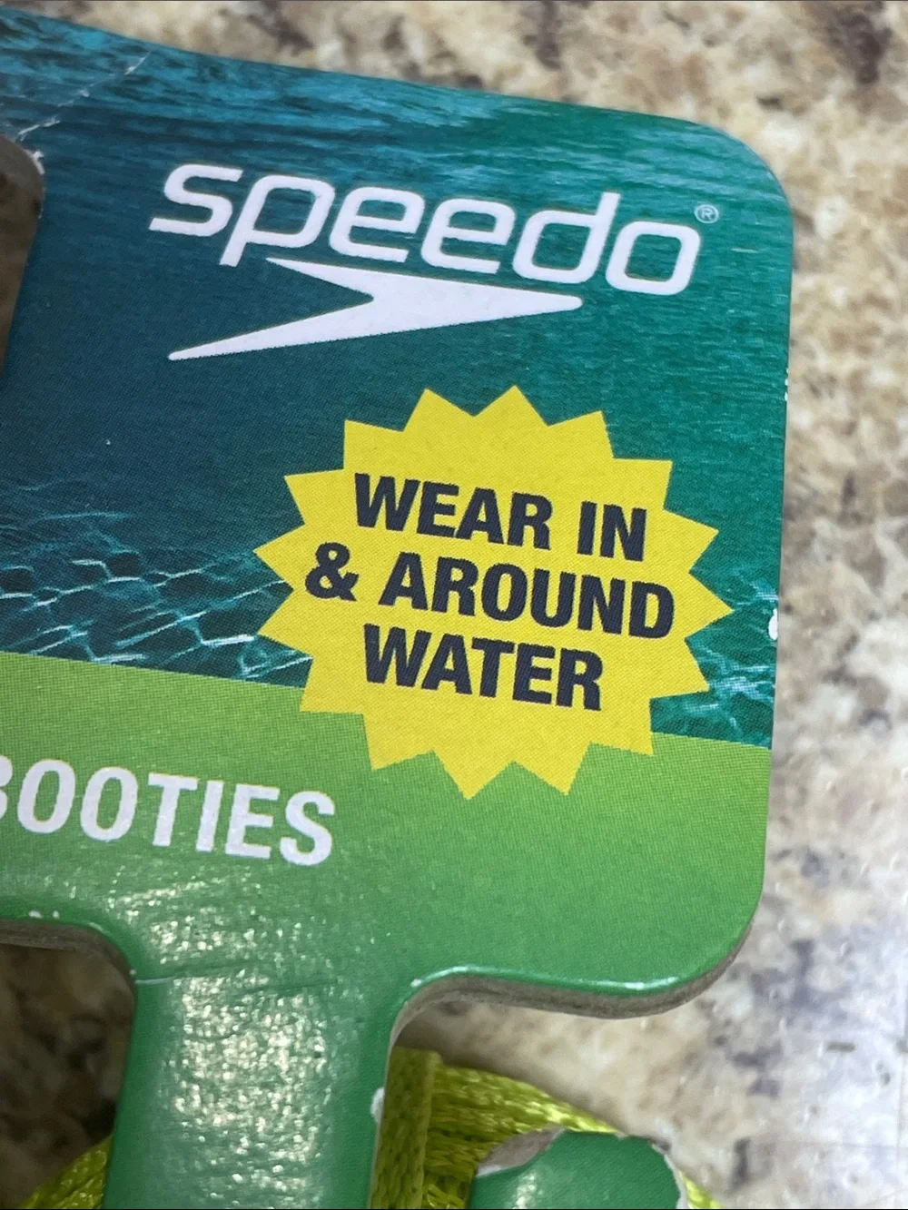 Speedo Swim & Play Booties. Baby Boy’s Size Small(5-6). Dinosaur Design  NEW!!